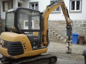 2021-Leistungen-MGV "Baumaschinen?", Minibagger 3,7t inkl. Transportanhänger für landwirtschaftliche Zugmaschinen